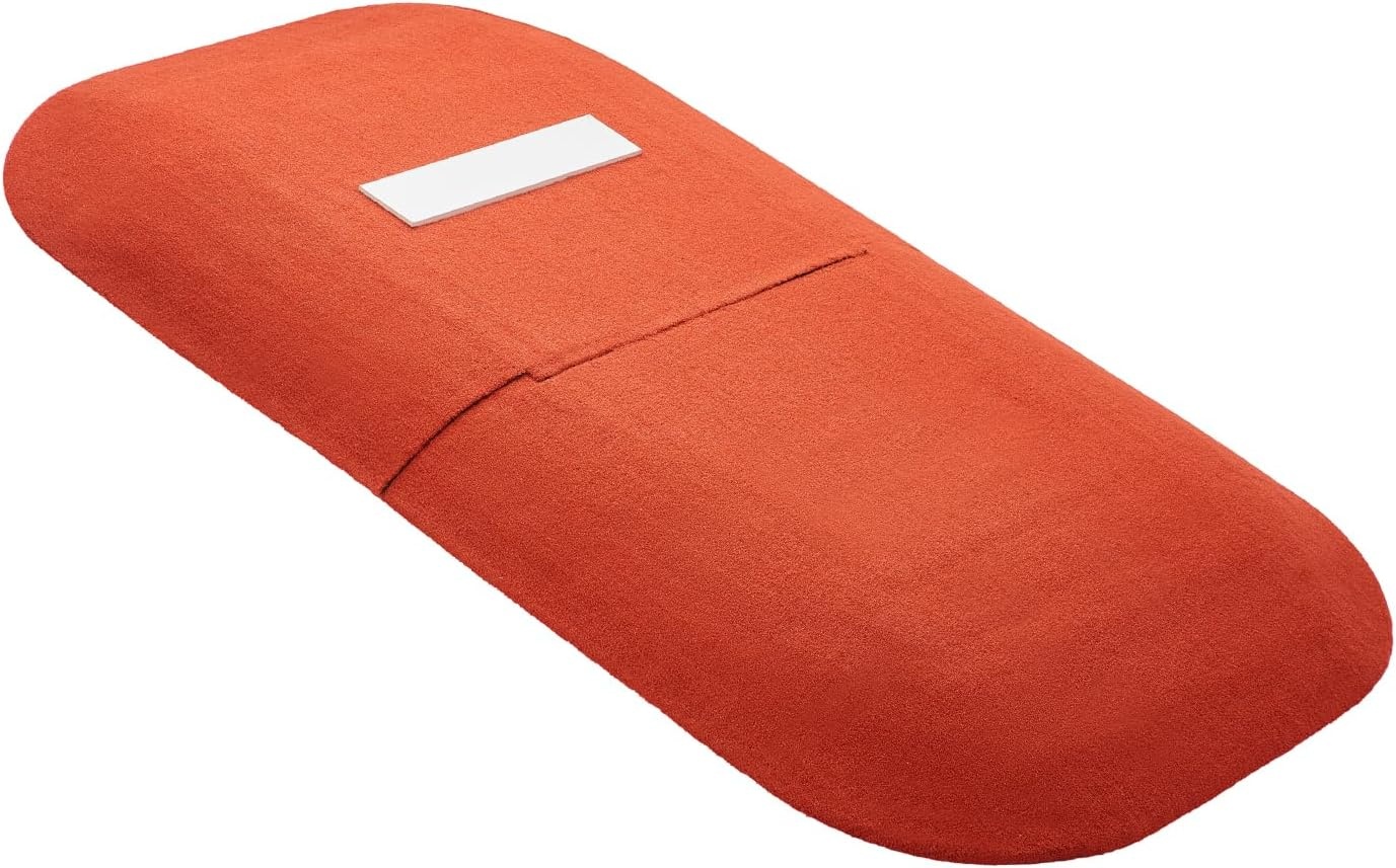 image:imageVEVOR Pitching Mound Baseball Game Mound IndoorOutdoor Pitching Practice and Training Equipment Softball Pitching Aids with Antifade Turf and Pitching RubberRed