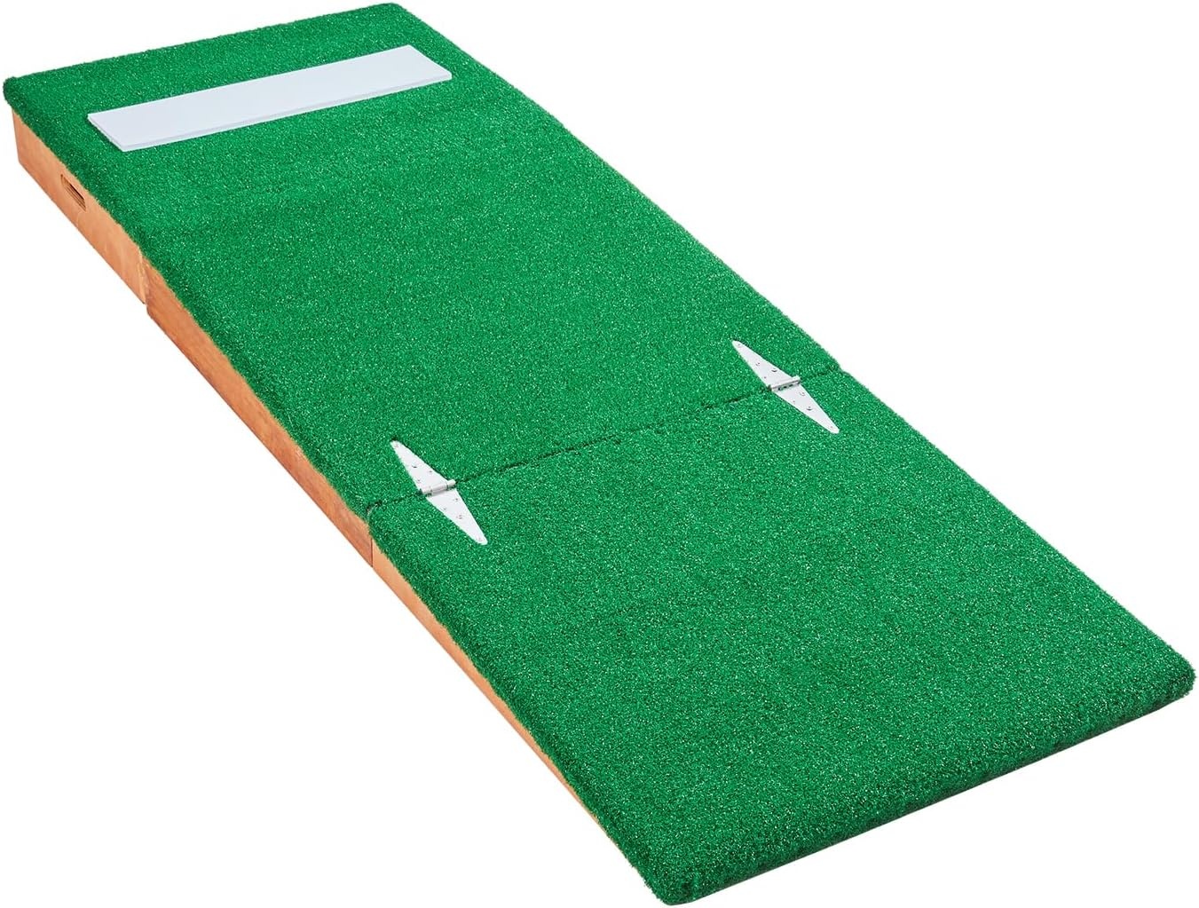 image:imageVEVOR Pitching Mound Baseball Game Mound IndoorOutdoor Pitching Practice and Training Equipment Softball Pitching Aids with Antifade Turf and Pitching RubberGreen