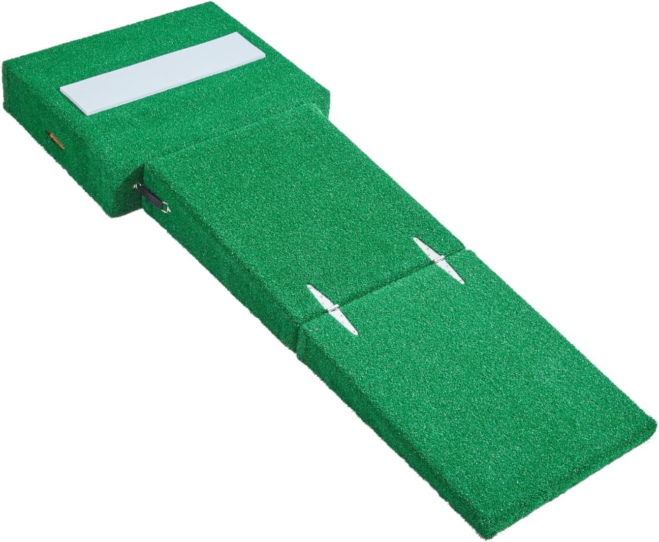 image:imageVEVOR Pitching Mound Baseball Game Mound IndoorOutdoor Pitching Practice and Training Equipment Softball Pitching Aids with Antifade Turf and Pitching RubberGreen