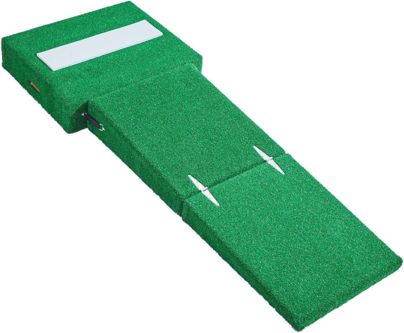 image:imageVEVOR Pitching Mound Baseball Game Mound IndoorOutdoor Pitching Practice and Training Equipment Softball Pitching Aids with Antifade Turf and Pitching RubberGreen