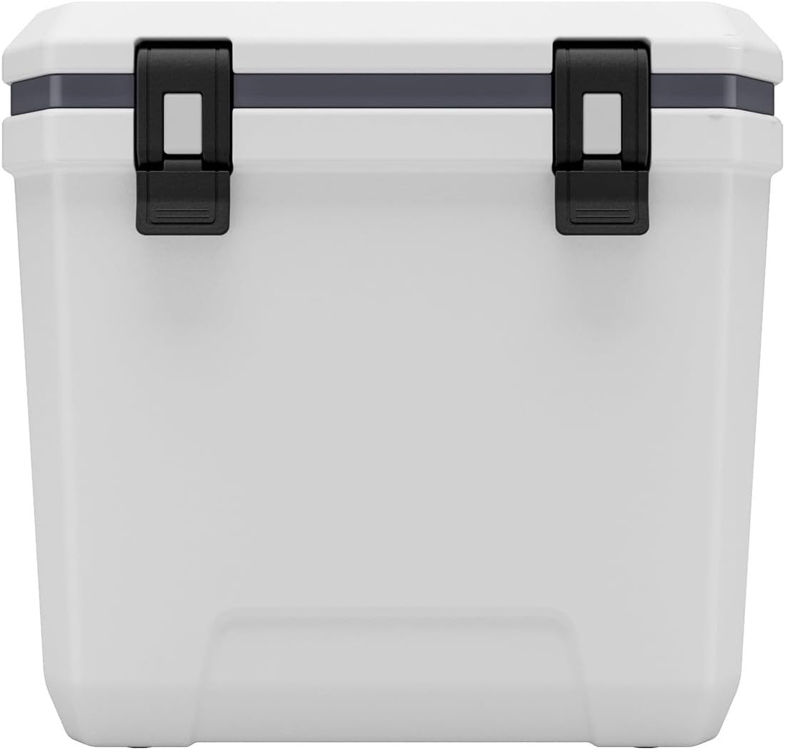 image:imageVEVOR Portable Cooler 38 QT Hard Cooler with Ice Retention HeavyDuty Handles and Cup Holder Lightweight Rigid Material Insulated Portable Cooler Suitable for Family Picnics and Long Trips
