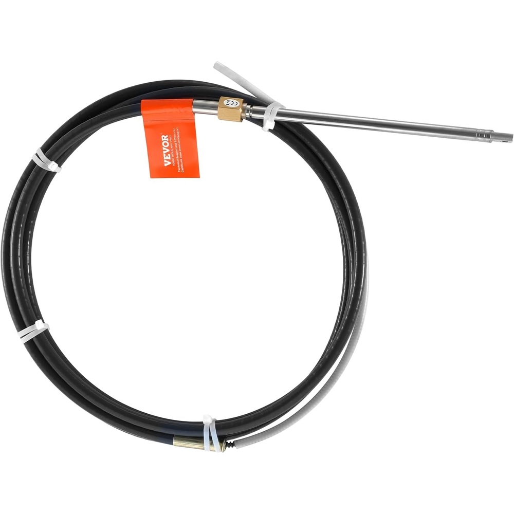 image:imageVEVOR 16 Boat Steering Control Cable 34 Standard Tapered Shaft Alloy MarineGrade Material for Yachts Fishing Boats and Other Waterborne Vehicles