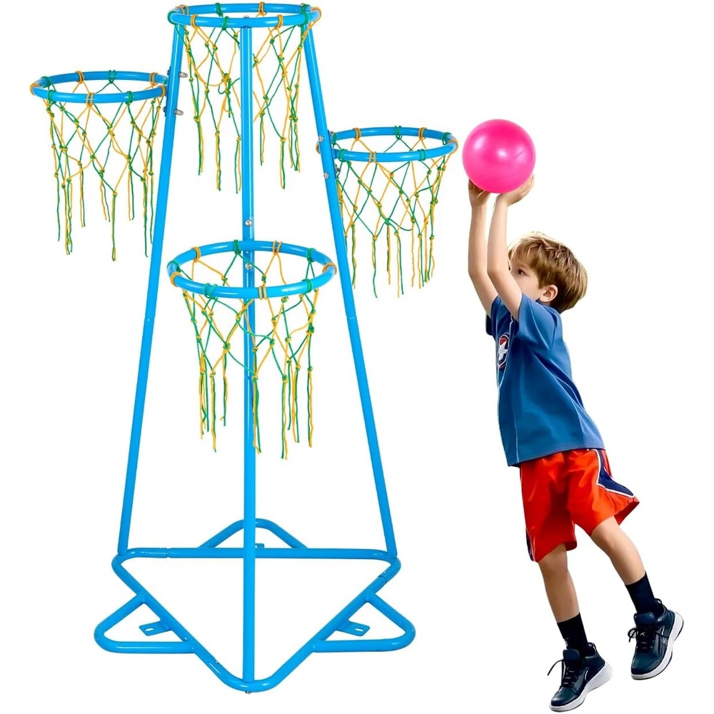 image:imageVEVOR Indoor Basketball Hoop for Kids Indoor and Outdoor Backyard Sport Game Toddler Basketball Toys for Kids 38 Years Old Boys and Girls4Hoop Basketball Hoops