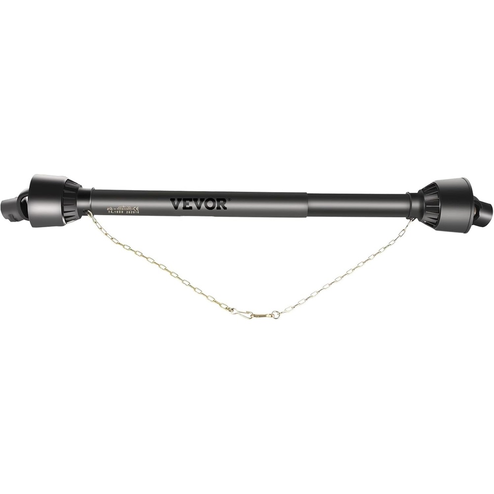 image:imageVEVOR PTO Shaft 138 PTO Drive Shaft 6 Spline Tractor End and Round Implement End PTO Driveline Shaft Tractor PTO Shaft 3039 Brush Hog PTO Shaft Black for Finish Mower Rotary Cutter5175