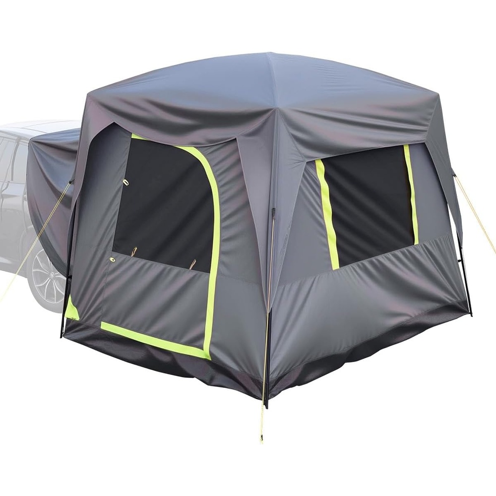 image:imageVEVOR SUV or Pickup Truck Camping Tents Waterproof Double Layer Design with Carry Bag Accommodates 29 Persons for Outdoor Activities10 x 8 ft