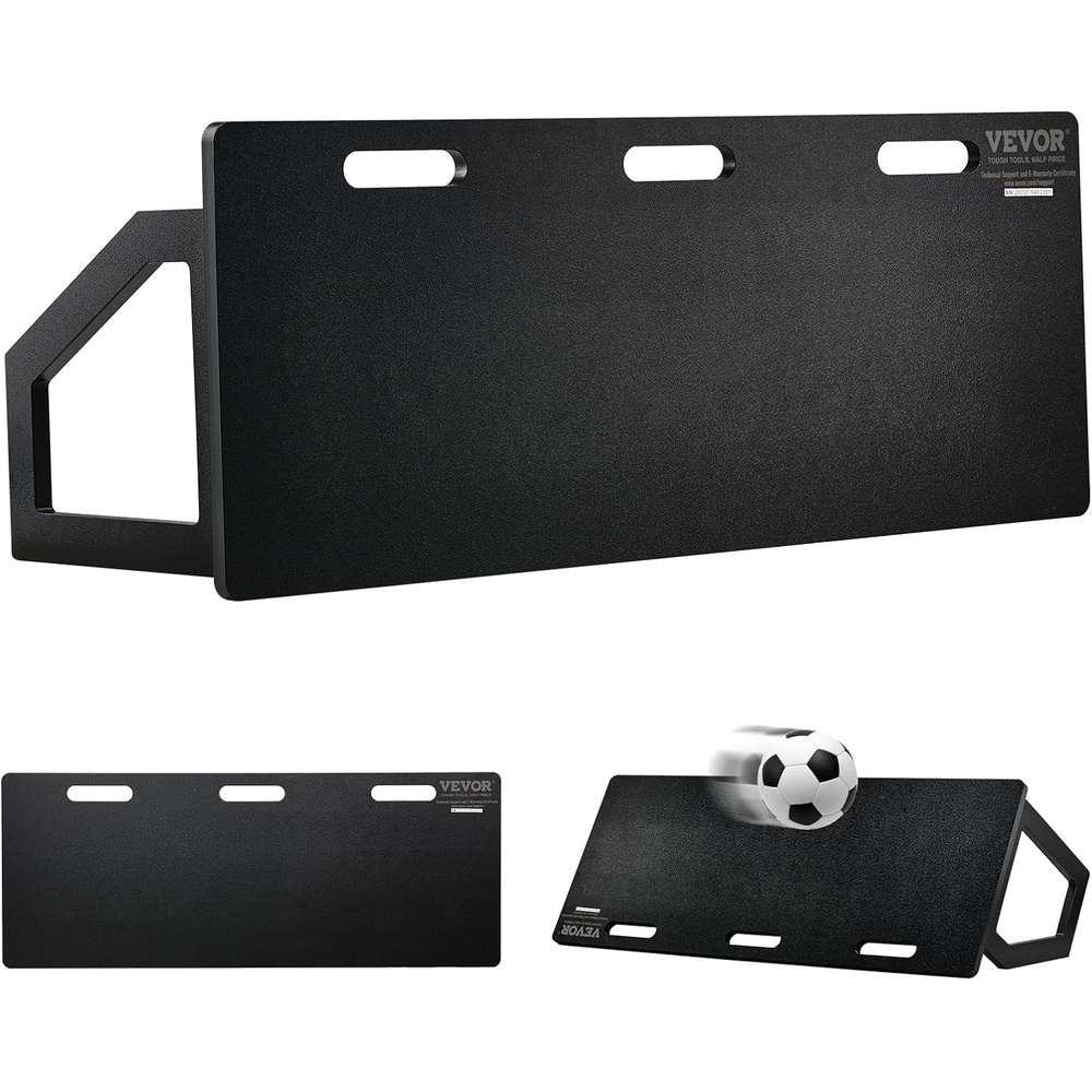 image:imageVEVOR Soccer Rebounder Board Portable Soccer Wall with 2 Angles Rebound Foldable HDPE Kickback Rebound Board Soccer Training Equipment for Kids and Adults Passing amp Shooting Practice45X18