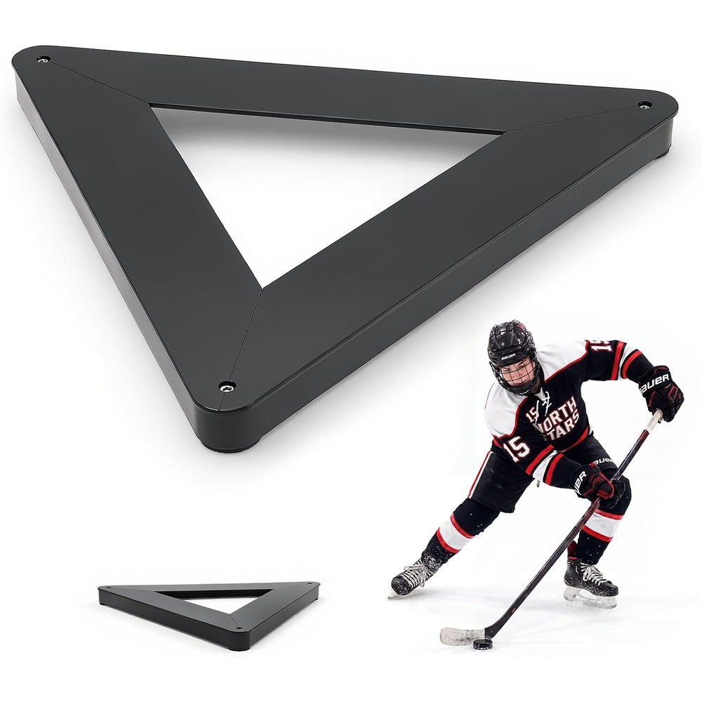 image:imageVEVOR Triangle Hockey Passer HeavyDuty MultiAngle Rebounder Hockey Passing Aid Passing amp Stick Handling Trainer OffIce amp OnIce Portable Equipment Help Improve Puck Control amp Shooting
