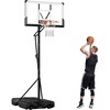 Upgraded Adjustable to 10ft  54 inch Backboard