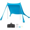 Blue-7.5*7.5 FT (2 Pole+4 Sandbags)