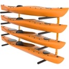 Wall Mount-4 Kayaks-Orange-Updated