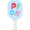 Sky Blue -Letter Pattern