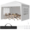 White Canopy with Windows