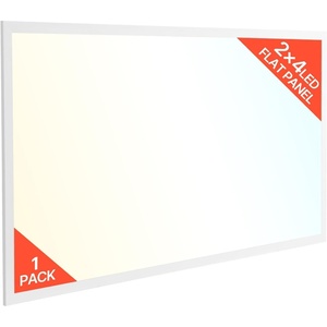 VEVOR 2×4 FT LED Flat Panel Light, 7800 LM, Flush Mount LED Drop Ceiling Lighting Fixture with 3 Color Selectable 4000K/5000K/6000K, 30W/40W/50W, 0-10V Dimmable, Ultra Slim for Home Office Kitchen