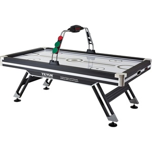 VEVOR 72″ & 89″ Air Hockey Tables w/LED Scoreboard, 88″ 3-in-1 Multi-Game Table (Hockey/Billiards/Ping Pong) – Includes Pucks, Pushers & All Accessories for Game Room & Family | for Adult(89×49 inch)
