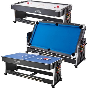 VEVOR 72″ & 89″ Air Hockey Tables w/LED Scoreboard, 88″ 3-in-1 Multi-Game Table (Hockey/Billiards/Ping Pong) – Includes Pucks, Pushers & All Accessories for Game Room & Family | for Adult(87×44 inch)