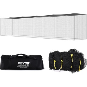 VEVOR Baseball Batting Netting,10/35/55/70 FT Golf Softball Baseball Batting Hitting Training Net, Professional Practice Portable Pitching Cage, Battings Cages Netting for Indoor, Outdoor (NET ONLY)(70 FT ONLY NET)