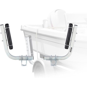 VEVOR Boat Trailer Guide, 16.7″- 60″ Adjustable Design Trailer Guide Poles, 2PCS Trailer Guide-Ons for Ski Boat, Fishing Boat or Sailboat Trailer(18.5″ with Roller)