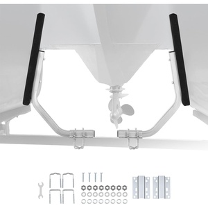 VEVOR Boat Trailer Guide, 16.7″- 60″ Adjustable Design Trailer Guide Poles, 2PCS Trailer Guide-Ons for Ski Boat, Fishing Boat or Sailboat Trailer(24″)