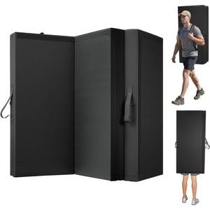 VEVOR Bouldering Crash Pad, Bi-Fold Rock Climbing Crash Pad with Adjustable Backpack Straps and Handle, Foldable Lightweight for Indoor Bouldering & Outdoor Climbing(67.3 x 48.0 x 5.1 in / 1710 x 1220 x 130 mm)