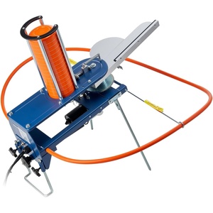 VEVOR Clay Pigeon Thrower, Automatic Skeet and Trap Launcher with Adjustable Angle & Foot Pedal for Clays Throwing Shooting Sports(Blue+Orange)