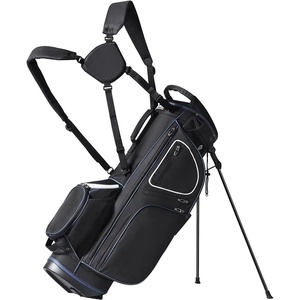 VEVOR Golf Cart Bag with 14 Way Organizer Divider Top, Premium Cart Bag with Stand, Durable Golf Bags with Handles & Dust Cover & Detachable Dual Strap for Men & Women(Black)