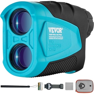 VEVOR Golf Rangefinder, Laser Golfing Hunting Range Finder, 6X Magnification Distance Measuring, Golfing Accessory with High-Precision Flag Lock, Slope Switch, Continuous Scan, and Batteries(Batteries-900Yards)