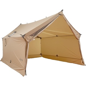 VEVOR Hot Tent, Camping Tipi Hot Tents with Stove Jack, Portable Winter Camping Tents with Snow Skirt, Easy Setup, Waterproof 4 Season Shelter Tents for Fishing Backpacking(2 Persons+no-pole Frame)