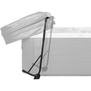 VEVOR Hot Tub Cover Lift, Height 31.5″-41.3″ Width 53″-92.5″ Adjustable, Installed at The Bottom on One Side, Suitable for Various Sizes of Rectangular Bathtubs, Hot Tubs, Spa, Black(Manual – Underneath on Both Sides – SCL-05LA)