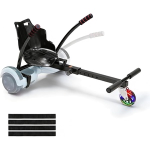 VEVOR Hoverboard Seat Attachment, Adjustable Frame, 220 LBS Capacity, Fits 6.5″ 8″ 8.5″ 10″ Hoverboards, Go Kart Accessory for Kids & Adults(Led)
