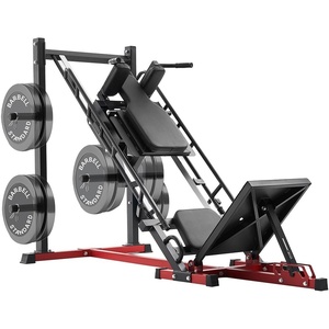 VEVOR Leg Press Machine, 700/550/440 LBS Capacity Lower Body Special Leg Machines, Adjustable Leg Strength Workout for High-Intensity Presses, Home Gym Workout Training Weight Equipment(Hack Squat Leg Press Machine 2000lbs)