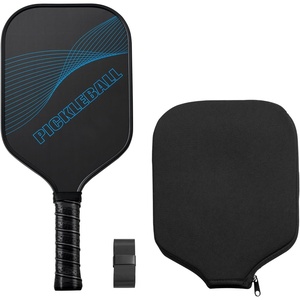 VEVOR Pickleball Paddle, T700 Carbon Fiber Surface & Honeycomb Core, Pickleball Paddle with Increased Power & Control & Spin Pickle Ball Racket for Adults, Men & Women, Children(Blue)