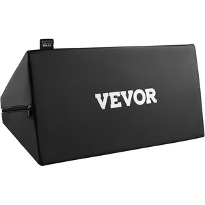 VEVOR Preacher Curl Pad, Portable Preacher Pad, Space-Saving Bicep Exercise Support, High-Density EVA Foam Weight Lifting Workout Equipment, Barbell & Dumbbell Bicep Curl Support Isolator for Home Gym