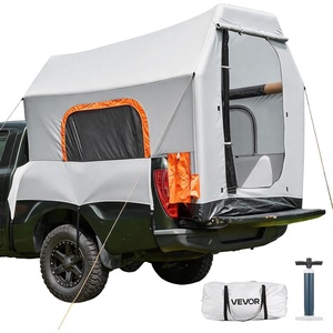 VEVOR SUV or Pickup Truck Camping Tents, Waterproof Double Layer Design with Carry Bag, Accommodates 2-9 Persons for Outdoor Activities(5.5-8.0 ft)