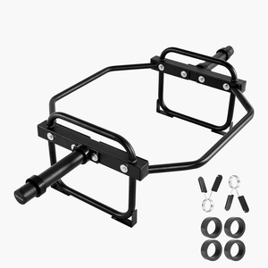 VEVOR Safety Squat Bar, 700 & 1500 LBS, Plus 500 LBS Hex Barbell Trap Bar, Ideal for Squats, Deadlifts, Lunges, Rehab(500 Pounds)