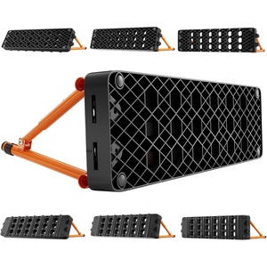 VEVOR Soccer Rebounder Board, Mult-Adjustable Angles Portable Soccer Rebound Wall, Foldable Kickback Board, Soccer Practice Equipment, Ideal for Kids & Adults Passing & Shooting Drills(37.4″ x 9.8″)