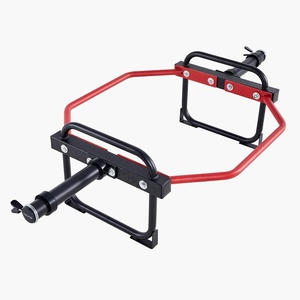 VEVOR Trap Bar Hex Bar, 2-Inch Hex Barbell, 500 LBS Capacity Shrug Bars, Weightlifting and Strength Training Equipment, Home Gym for Squats, Deadlifts, Shoulder Presses(Red)