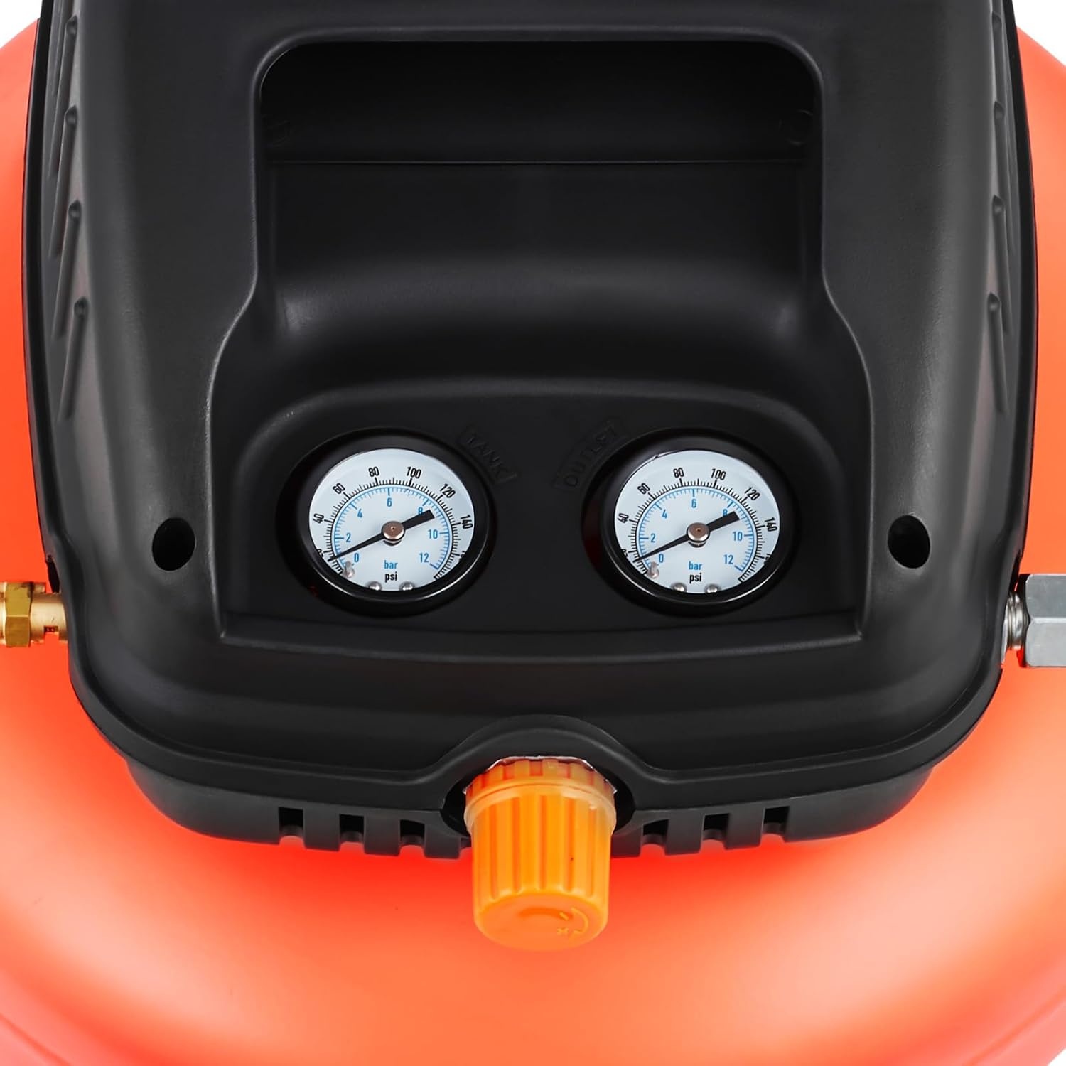 image:imageVEVOR 3 Gallon Air Compressor 13HP 054CFM 90PSI Portable Pancake Air Compressor amp 100PSI Max Working Pressure OilFree Compressor Tank for Tire Inflation Spray Painting Woodwork Nailing 120V