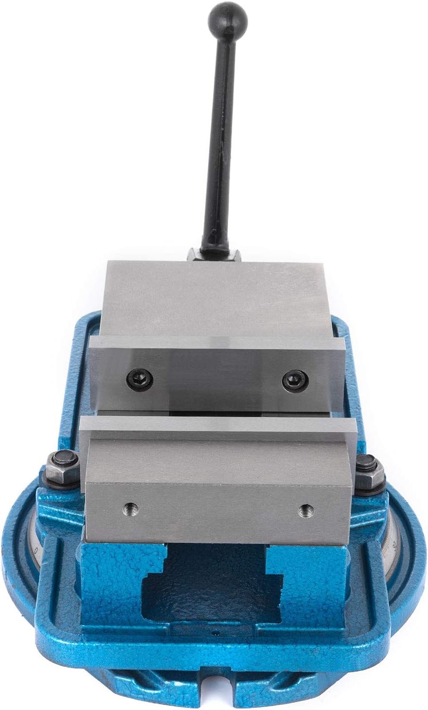 image:imageVEVOR 5 Inch ACCU Lock Down Vise Precision Milling Vice 5 Inch Jaw Width Drill Press Vise Milling Drilling Machine Bench Clamp Clamping Vice with 360 Degree Swiveling Base CNC Vise6 Inch