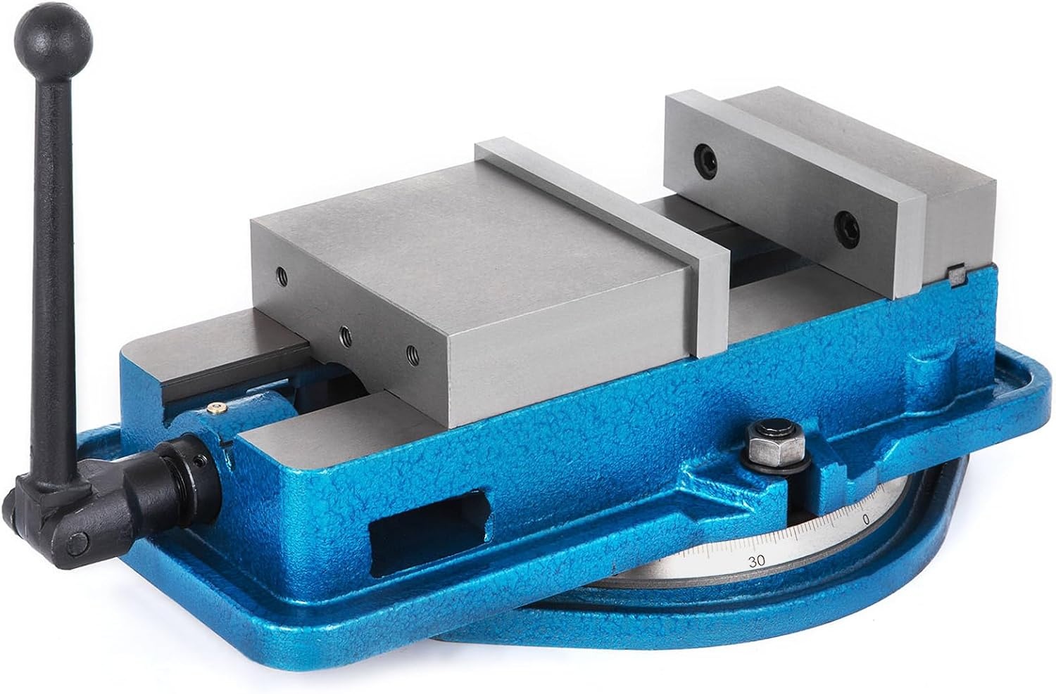image:imageVEVOR 5 Inch ACCU Lock Down Vise Precision Milling Vice 5 Inch Jaw Width Drill Press Vise Milling Drilling Machine Bench Clamp Clamping Vice with 360 Degree Swiveling Base CNC Vise3 Inch