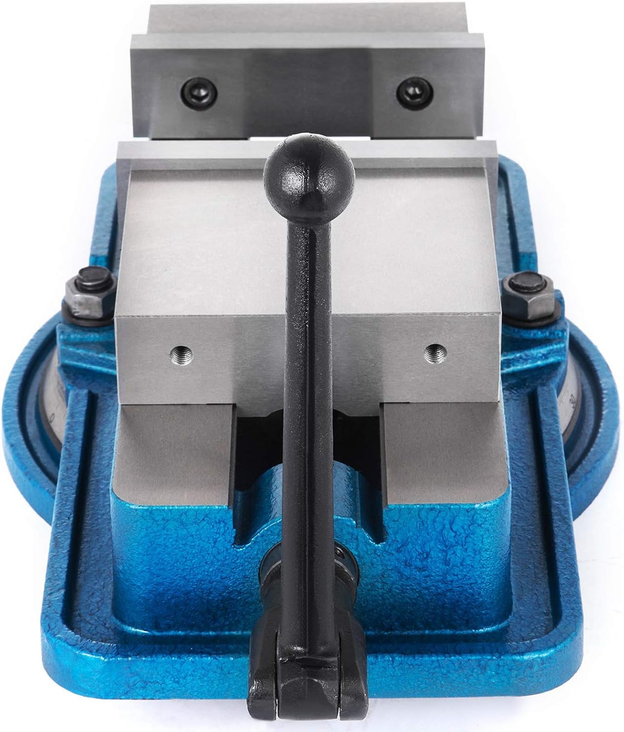 image:imageVEVOR 5 Inch ACCU Lock Down Vise Precision Milling Vice 5 Inch Jaw Width Drill Press Vise Milling Drilling Machine Bench Clamp Clamping Vice with 360 Degree Swiveling Base CNC Vise3 Inch