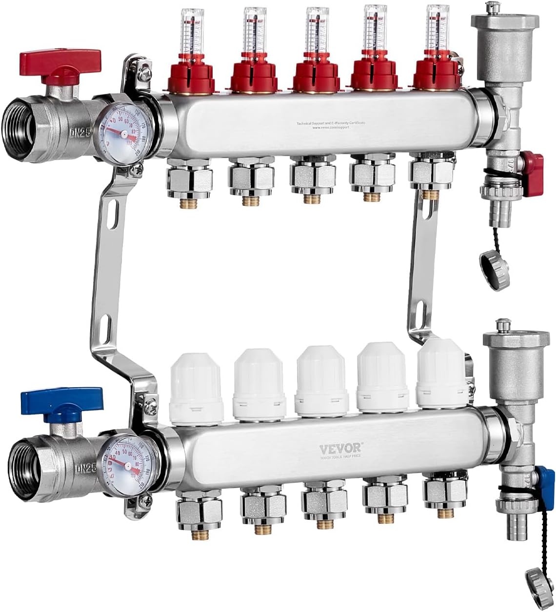 image:imageVEVOR 5Branch Radiant Heat Manifold5