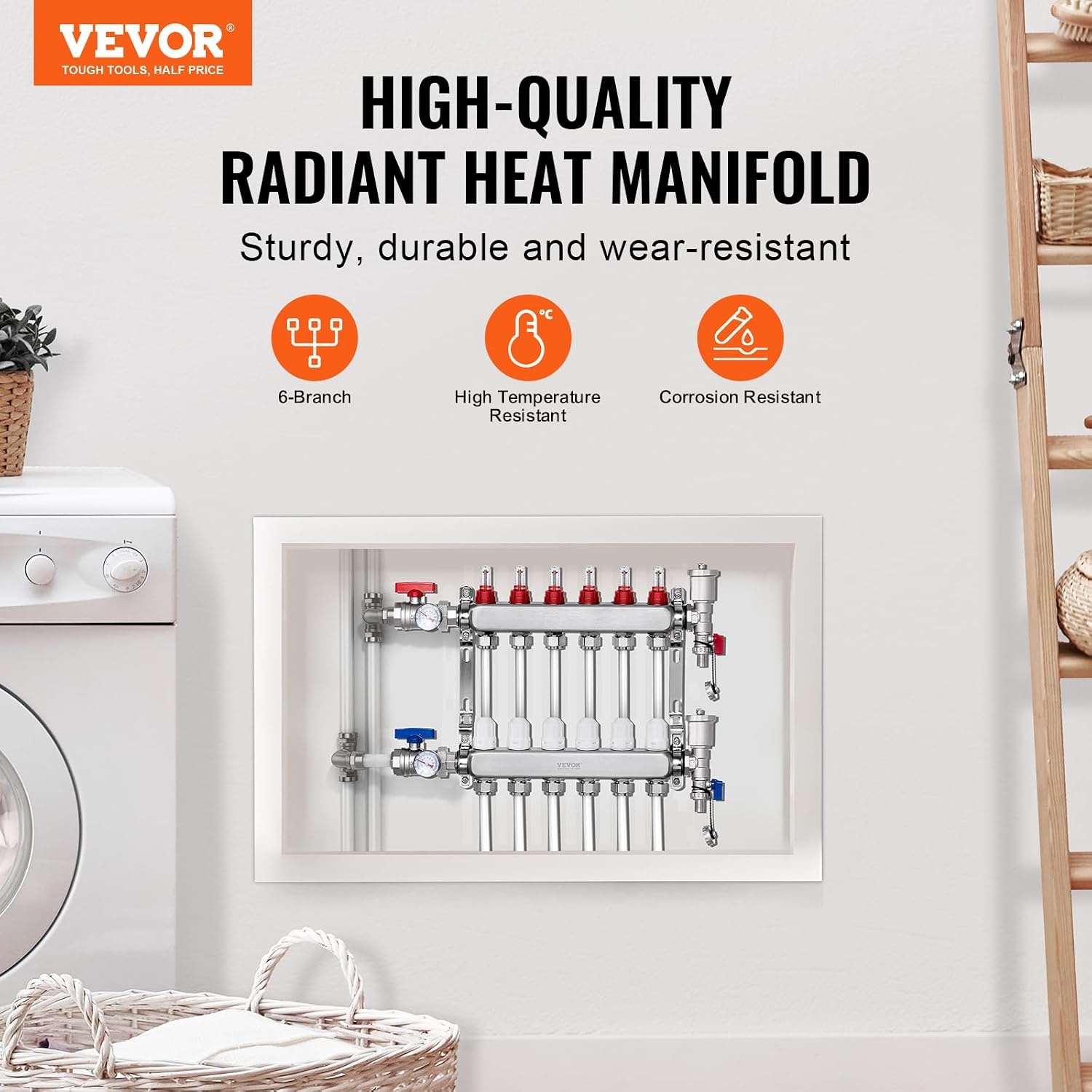 image:imageVEVOR 5Branch Radiant Heat Manifold6