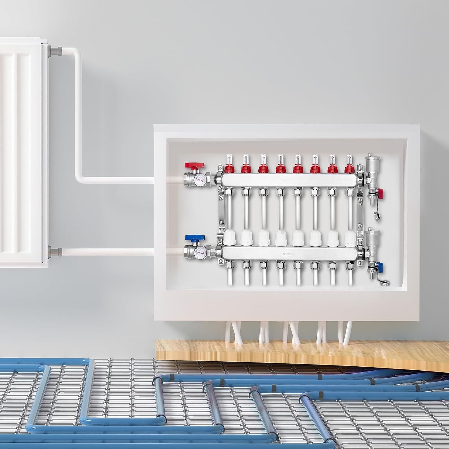 image:imageVEVOR 5Branch Radiant Heat Manifold8