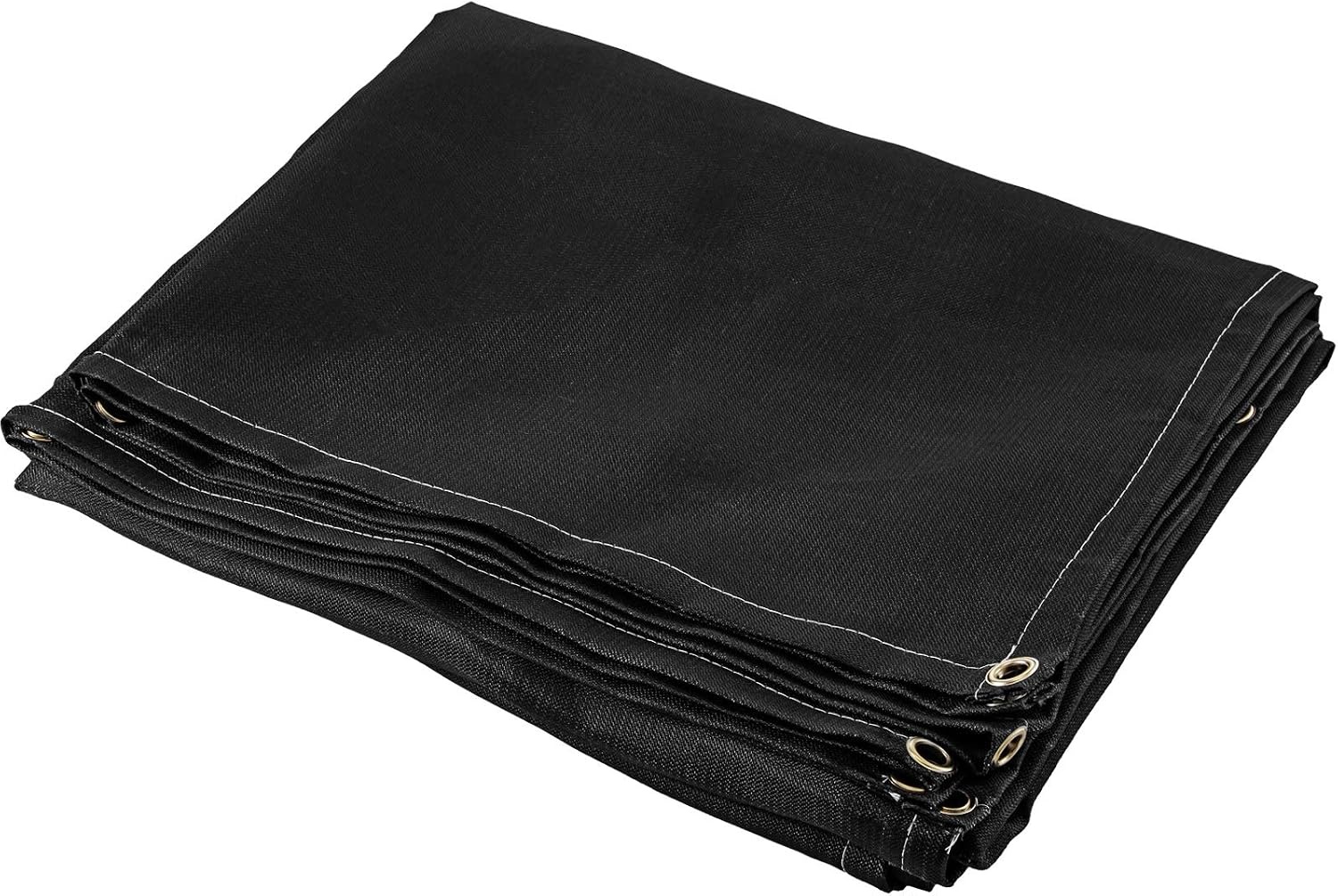 image:imageVEVOR 6 x 10 Ft Welding Blanket Black Fiberglass Blanket Portable Fiberglass Fire Retardant Blanket Welding Mat Welding Fireproof Thermal Resistant Insulation With Carry Bag10 x 10 Ft