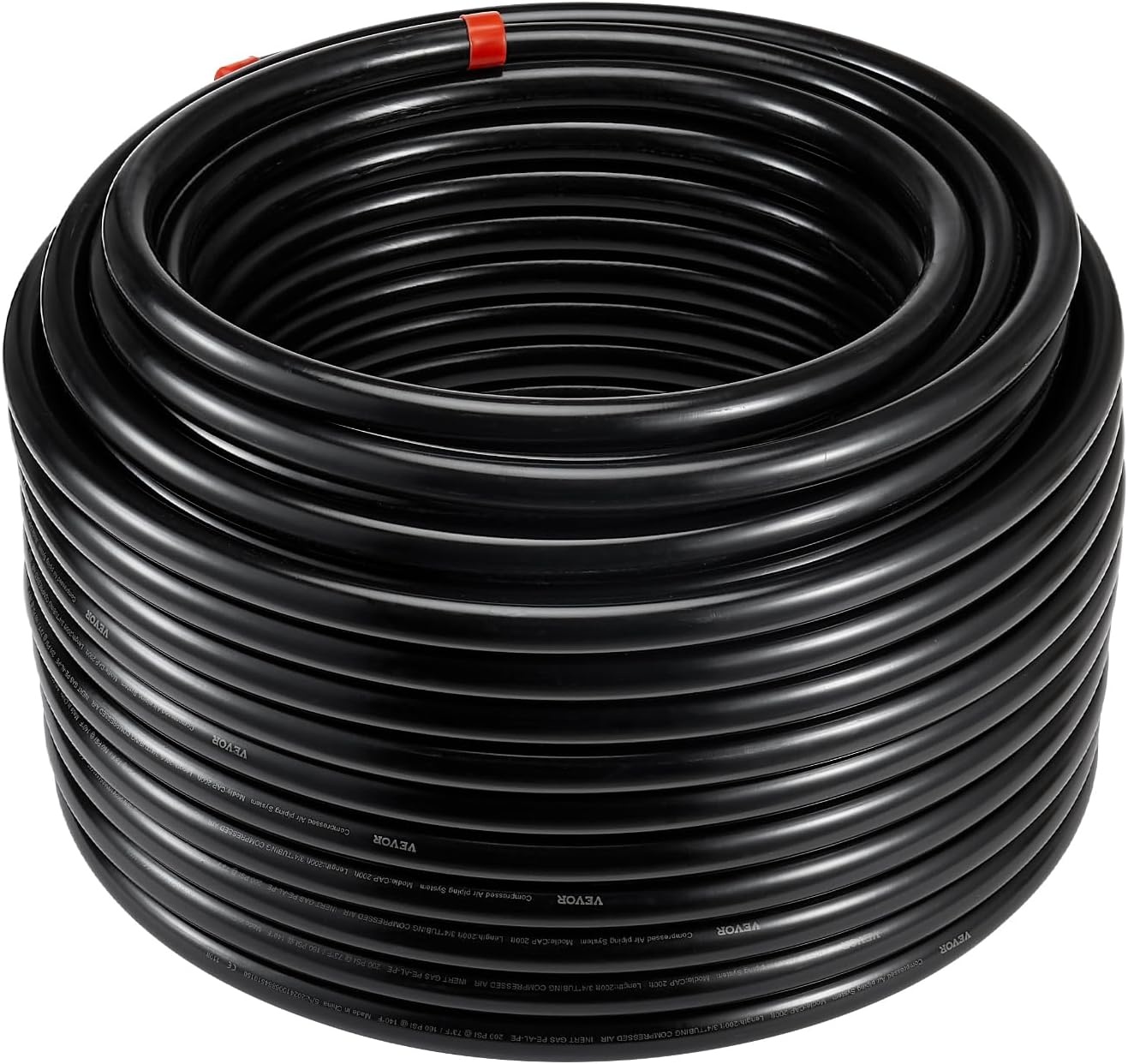 image:imageVEVOR Air Compressor Line Kit 300FT x 34 HDPEAluminum Compressed Air Piping System LeakProof PressureResistant amp EasytoInstall Compressed Air Line Tubing Kit for Garages Workshops BlueBlack