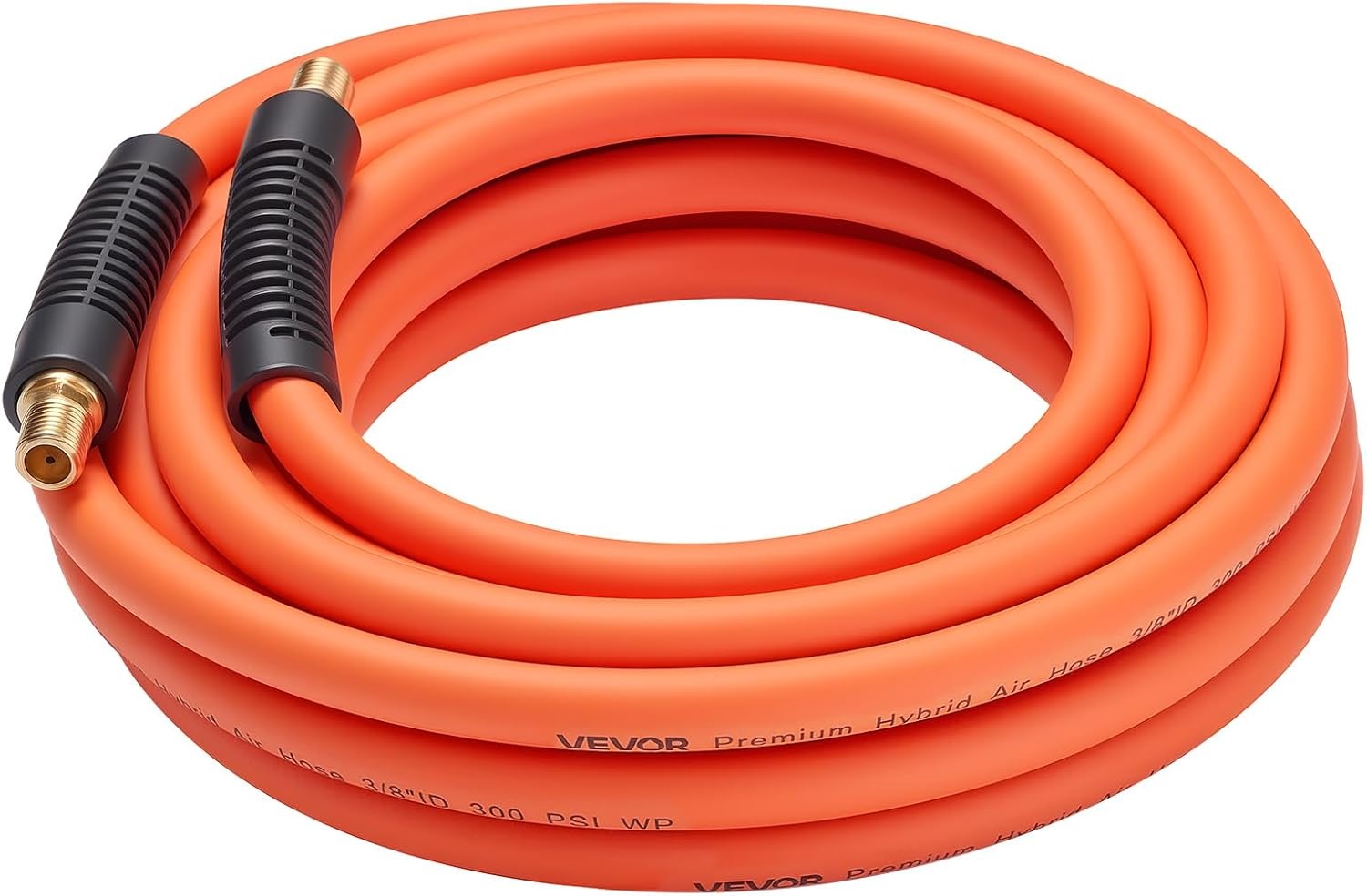 image:imageVEVOR Air Hose 38 x 250FT Hybrid Air Compressor Hose 300 PSI KinkResistant Pneumatic Hoses with ThreeLayer Construction for Auto amp Home DIY Projetcs AllWeather Flexibility No Fittings38IN X 25FT
