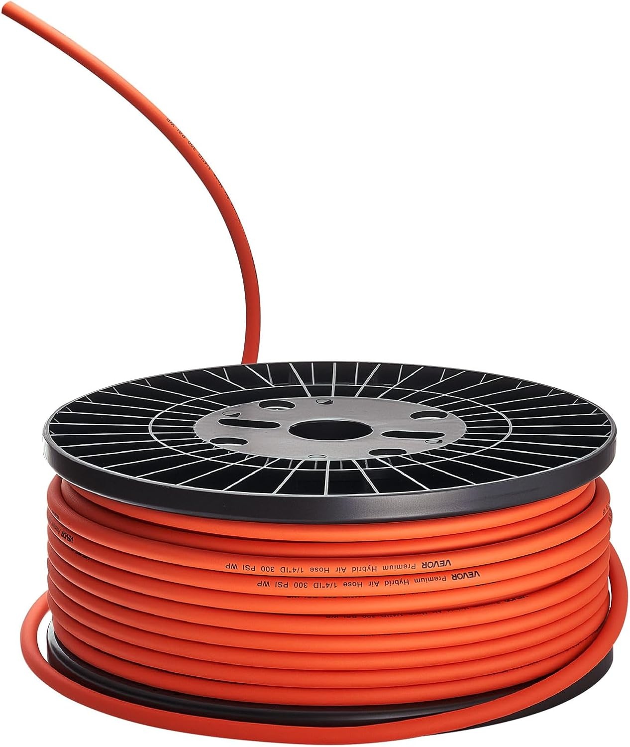 image:imageVEVOR Air Hose 38 x 250FT Hybrid Air Compressor Hose 300 PSI KinkResistant Pneumatic Hoses with ThreeLayer Construction for Auto amp Home DIY Projetcs AllWeather Flexibility No Fittings38IN X 250FT
