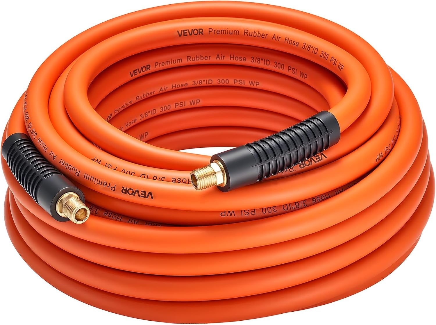 image:imageVEVOR Air Hose 38 x 250FT Hybrid Air Compressor Hose 300 PSI KinkResistant Pneumatic Hoses with ThreeLayer Construction for Auto amp Home DIY Projetcs AllWeather Flexibility No Fittings38IN X 50FT