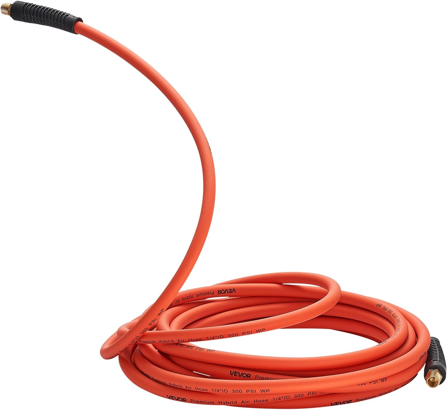 image:imageVEVOR Air Hose 38 x 250FT Hybrid Air Compressor Hose 300 PSI KinkResistant Pneumatic Hoses with ThreeLayer Construction for Auto amp Home DIY Projetcs AllWeather Flexibility No Fittings38IN X 50FT