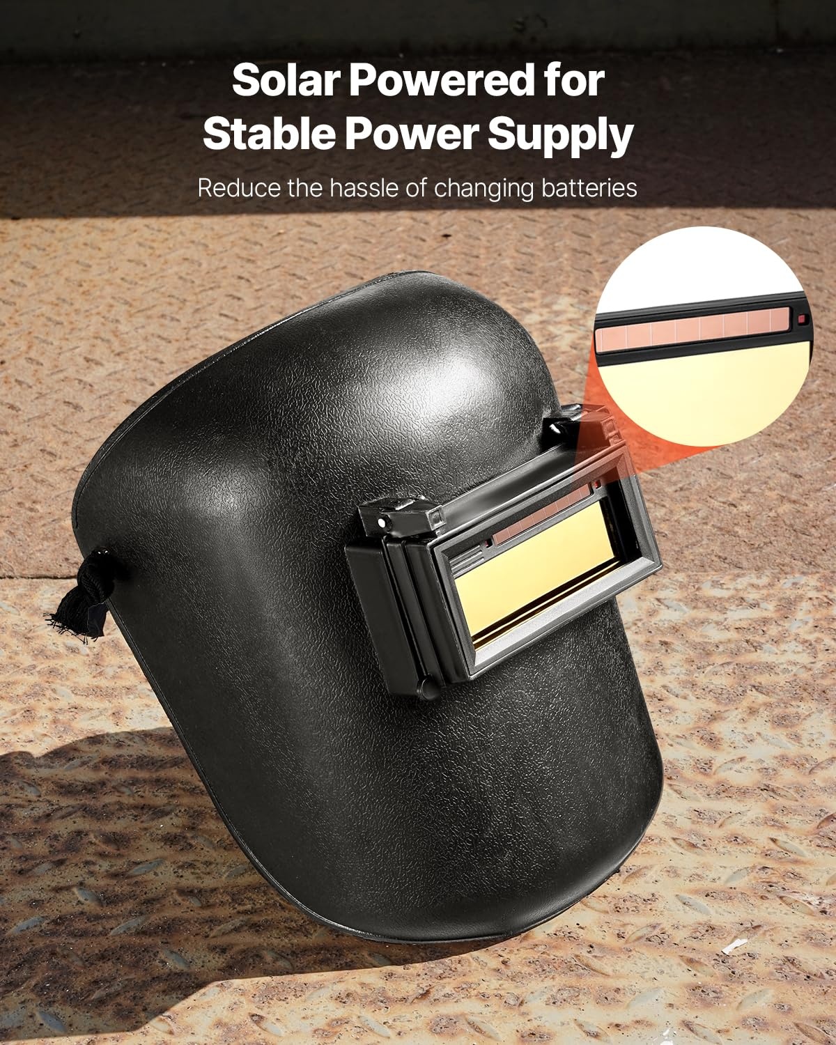image:imageVEVOR Auto Darkening Welding Lens 425 x 2 Shade 513 Adjustable True Color Welding Lens with Dual Arc Sensors amp Gold Coating Compatible with Most Welding Helmets for TIG MIG MMA Applications